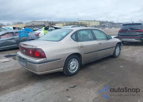 2002 Chevrolet Impala из США, поврежденный, VIN 2G1WF55E129131515